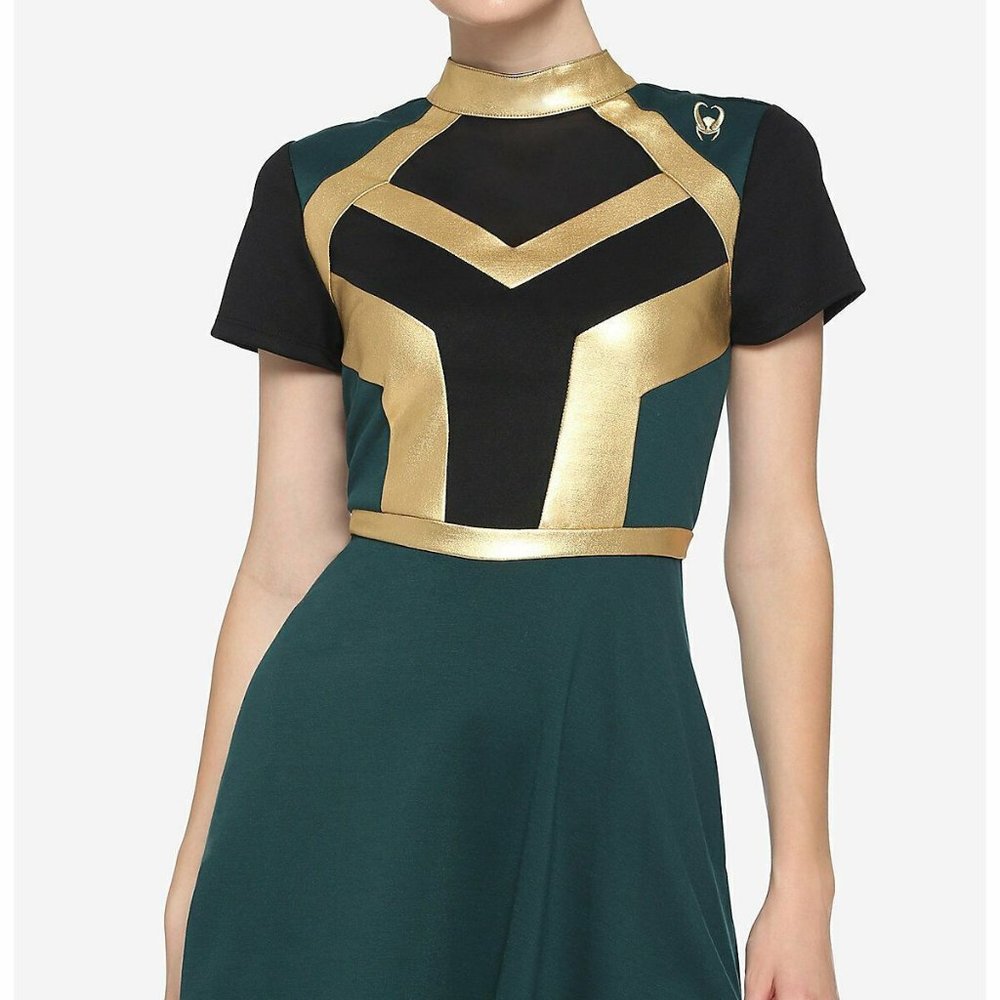 Her Universe Loki inspired dress